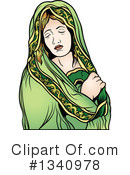 Virgin Mary Clipart #1340978 by dero