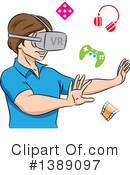 Virtual Reality Clipart #1389097 by cidepix
