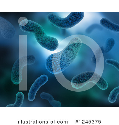 Royalty-Free (RF) Virus Clipart Illustration by KJ Pargeter - Stock Sample #1245375