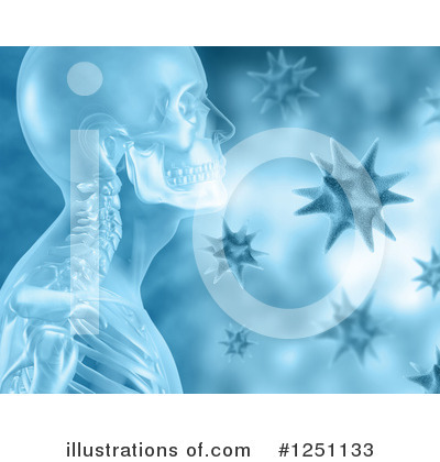 Royalty-Free (RF) Virus Clipart Illustration by KJ Pargeter - Stock Sample #1251133
