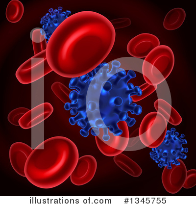 Royalty-Free (RF) Virus Clipart Illustration by AtStockIllustration - Stock Sample #1345755