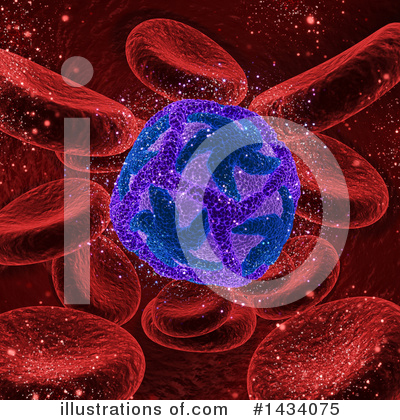 Blood Cells Clipart #1434075 by KJ Pargeter