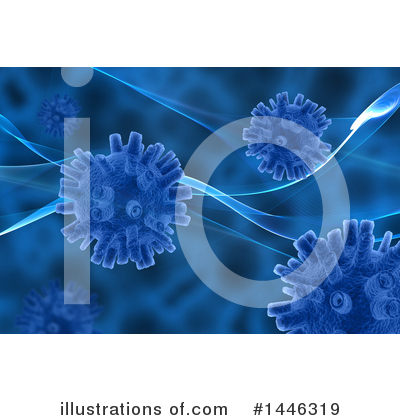 Royalty-Free (RF) Virus Clipart Illustration by KJ Pargeter - Stock Sample #1446319