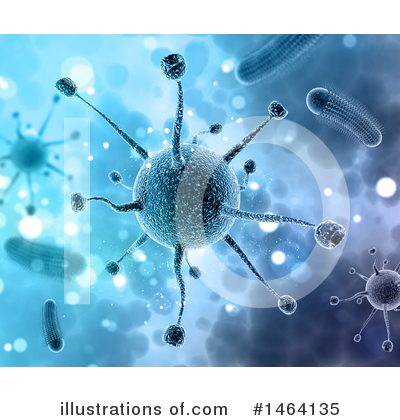 Royalty-Free (RF) Virus Clipart Illustration by KJ Pargeter - Stock Sample #1464135