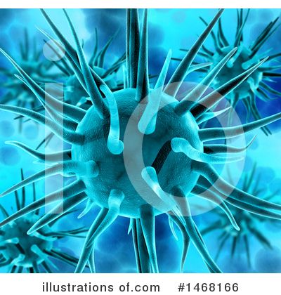 Royalty-Free (RF) Virus Clipart Illustration by KJ Pargeter - Stock Sample #1468166