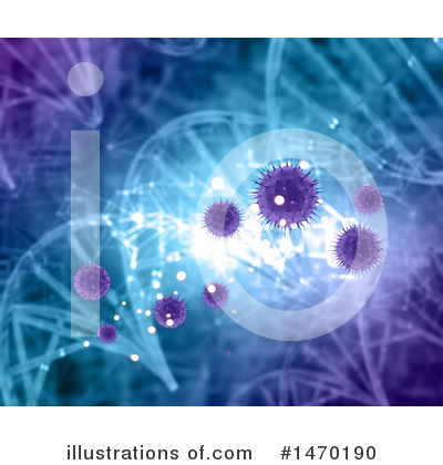 Royalty-Free (RF) Virus Clipart Illustration by KJ Pargeter - Stock Sample #1470190