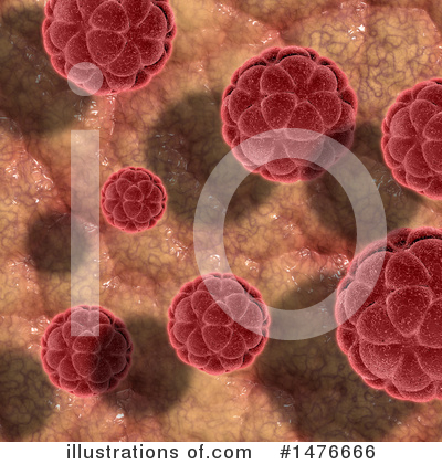 Royalty-Free (RF) Virus Clipart Illustration by KJ Pargeter - Stock Sample #1476666