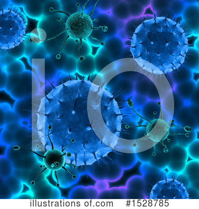 Royalty-Free (RF) Virus Clipart Illustration by KJ Pargeter - Stock Sample #1528785