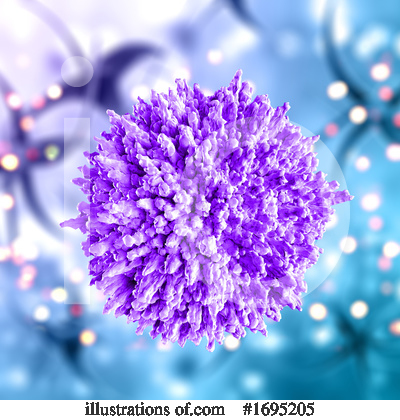 Royalty-Free (RF) Virus Clipart Illustration by KJ Pargeter - Stock Sample #1695205