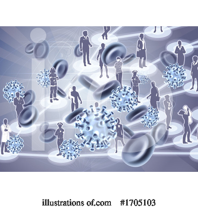 Royalty-Free (RF) Virus Clipart Illustration by AtStockIllustration - Stock Sample #1705103