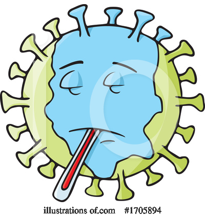 Royalty-Free (RF) Virus Clipart Illustration by Any Vector - Stock Sample #1705894