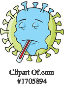 Virus Clipart #1705894 by Any Vector