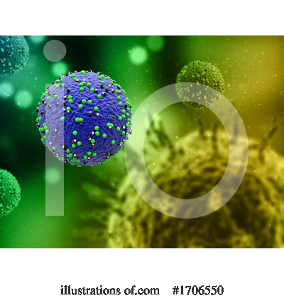 Royalty-Free (RF) Virus Clipart Illustration by KJ Pargeter - Stock Sample #1706550