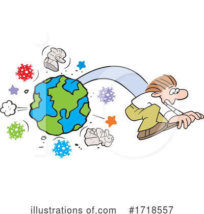 Earth Clipart #1718557 by Johnny Sajem