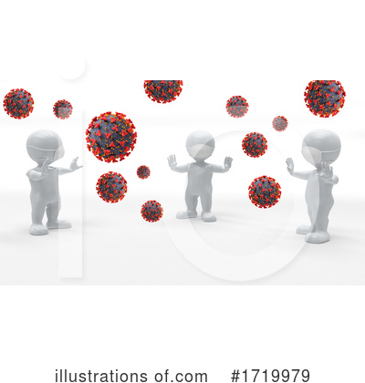 Royalty-Free (RF) Virus Clipart Illustration by KJ Pargeter - Stock Sample #1719979