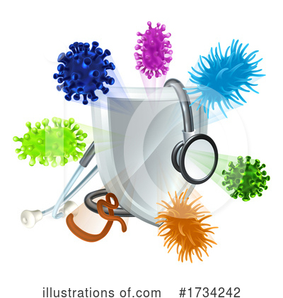 Royalty-Free (RF) Virus Clipart Illustration by AtStockIllustration - Stock Sample #1734242