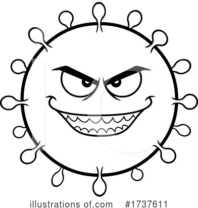 Royalty-Free (RF) Virus Clipart Illustration by Hit Toon - Stock Sample #1737611