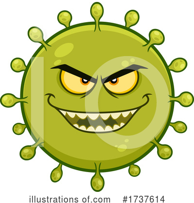 Royalty-Free (RF) Virus Clipart Illustration by Hit Toon - Stock Sample #1737614