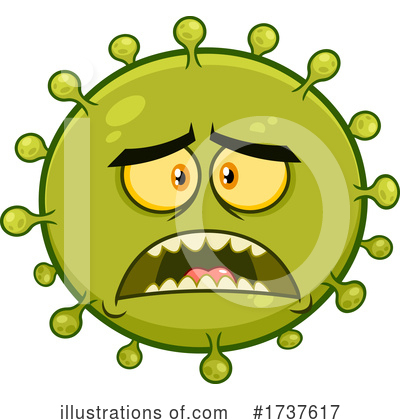 Royalty-Free (RF) Virus Clipart Illustration by Hit Toon - Stock Sample #1737617