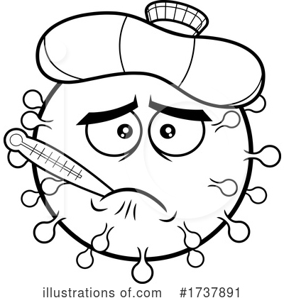 Flu Clipart #1737891 by Hit Toon