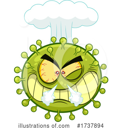 Virus Clipart #1737894 by Hit Toon