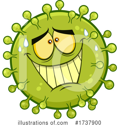 Virus Clipart #1737900 by Hit Toon