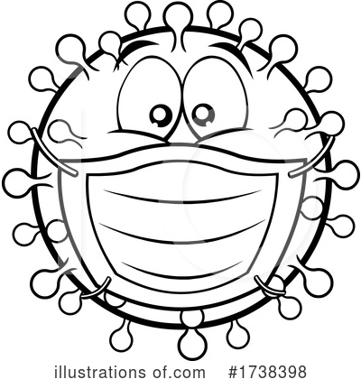 Royalty-Free (RF) Virus Clipart Illustration by Hit Toon - Stock Sample #1738398