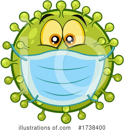 Royalty-Free (RF) Virus Clipart Illustration by Hit Toon - Stock Sample #1738400
