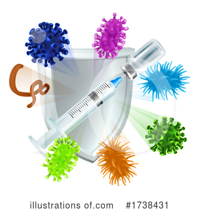 Royalty-Free (RF) Virus Clipart Illustration by AtStockIllustration - Stock Sample #1738431