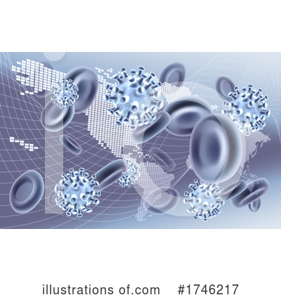 Royalty-Free (RF) Virus Clipart Illustration by AtStockIllustration - Stock Sample #1746217