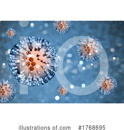Royalty-Free (RF) Virus Clipart Illustration by KJ Pargeter - Stock Sample #1768695