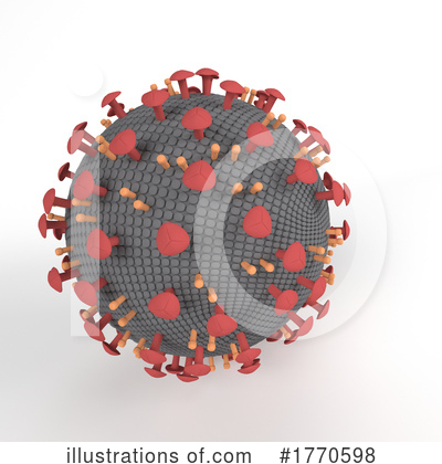 Royalty-Free (RF) Virus Clipart Illustration by KJ Pargeter - Stock Sample #1770598