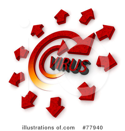 Royalty-Free (RF) Virus Clipart Illustration by Tonis Pan - Stock Sample #77940