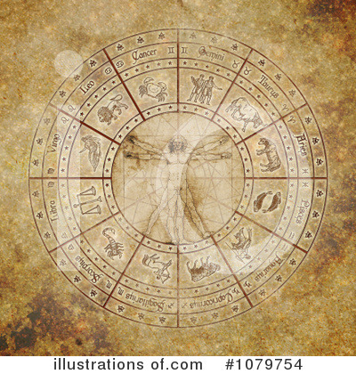 Astrology Clipart #1079754 by Michael Schmeling