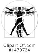 Vitruvian Man Clipart #1470734 by AtStockIllustration