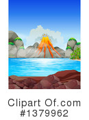 Volcano Clipart #1379962 by Graphics RF