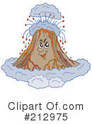 Volcano Clipart #212975 by visekart