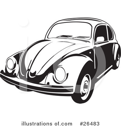 Volkswagen Clipart #26483 by David Rey
