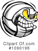 Volleyball Clipart #1090196 by Chromaco