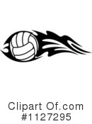 Volleyball Clipart #1127295 by Vector Tradition SM