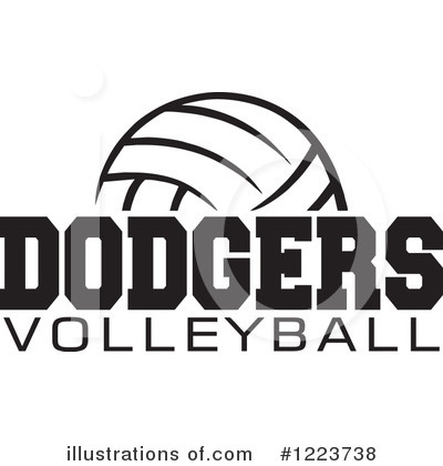 Royalty-Free (RF) Volleyball Clipart Illustration by Johnny Sajem - Stock Sample #1223738