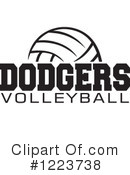 Volleyball Clipart #1223738 by Johnny Sajem