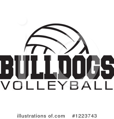 Royalty-Free (RF) Volleyball Clipart Illustration by Johnny Sajem - Stock Sample #1223743