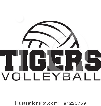 Volleyball Clipart #1223759 by Johnny Sajem