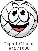 Volleyball Clipart #1271038 by Vector Tradition SM