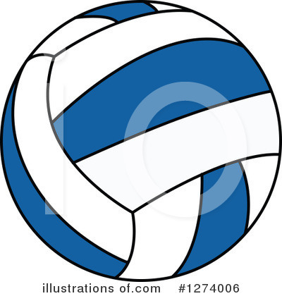 Royalty-Free (RF) Volleyball Clipart Illustration by Vector Tradition SM - Stock Sample #1274006