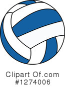 Volleyball Clipart #1274006 by Vector Tradition SM