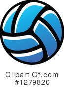 Volleyball Clipart #1279820 by Vector Tradition SM
