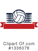 Volleyball Clipart #1336078 by Vector Tradition SM
