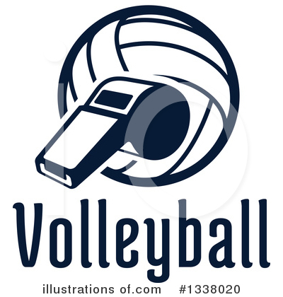 Royalty-Free (RF) Volleyball Clipart Illustration by Vector Tradition SM - Stock Sample #1338020